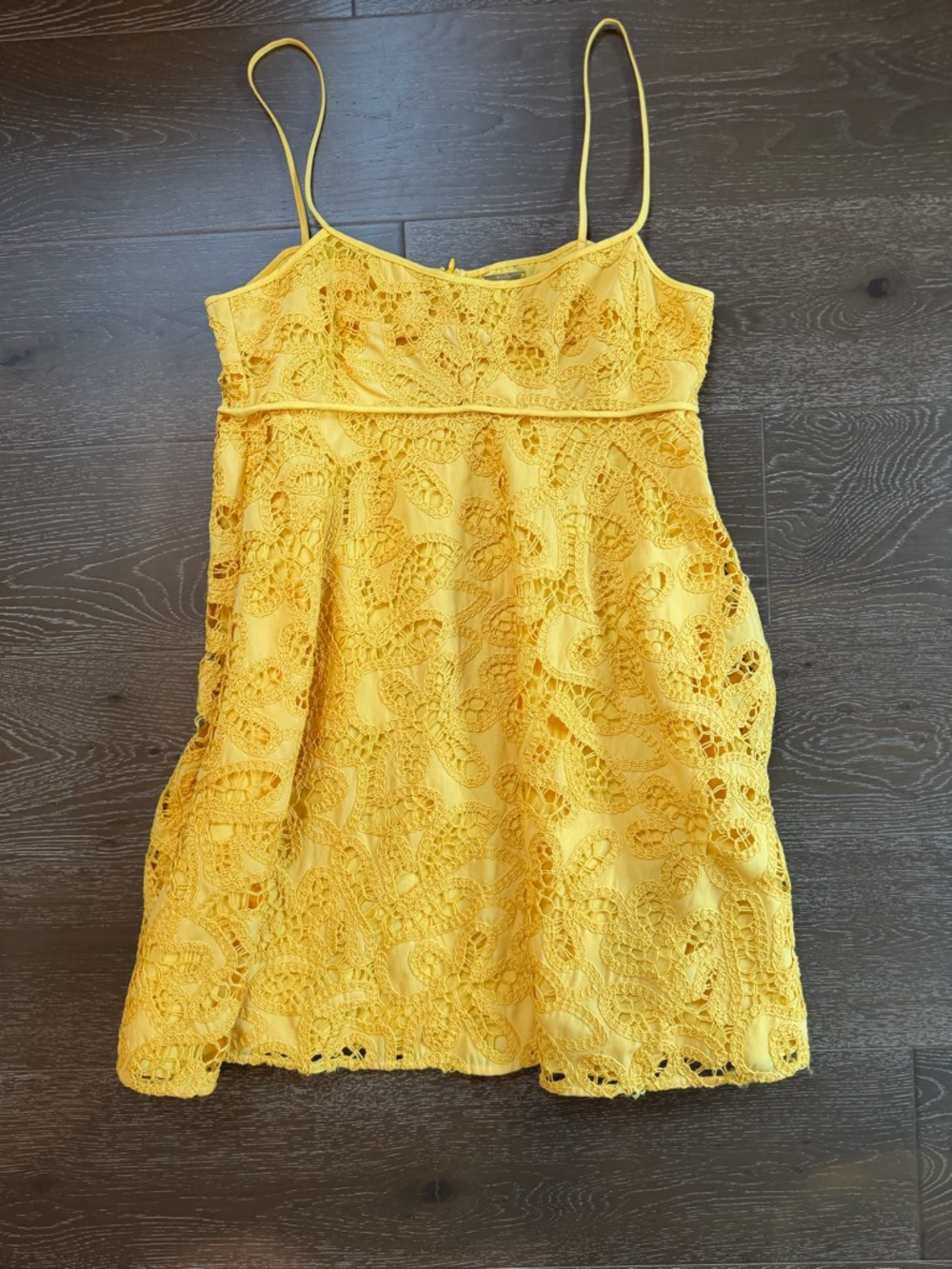 Alexis Yellow Adonna Mini Dress
